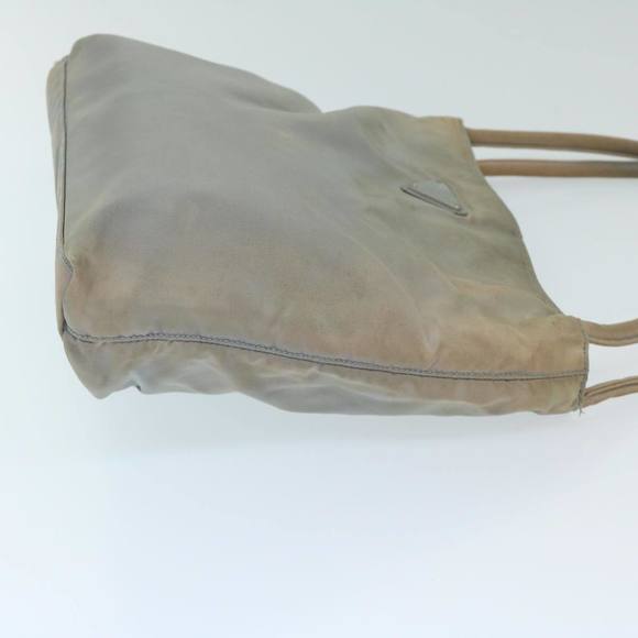 PRADA Hand Bag Nylon Gray Auth 68871 - Picture 3 of 16